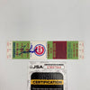 Ron Santo Signed 1976 Chicago Cubs Full Ticket JSA COA