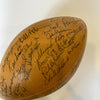 1978 Texas Longhorns Team Signed Autographed Football 50+ Sigs JSA COA