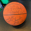 1981-82 Louisville Cardinals Elite 8 Team Signed Basketball 15 Sigs JSA COA