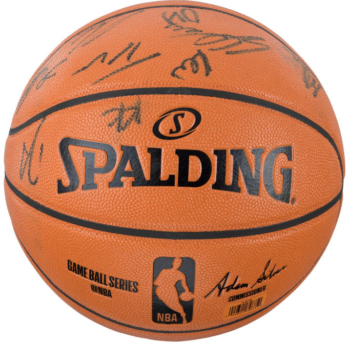 2019 NBA Rising Stars Signed Basketball Shai Gilgeous-Alexander Luka Doncic BAS