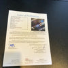 Jefferson Starship Band Signed Autographed Album With 11 Signatures JSA COA