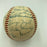 Beautiful Mickey Mantle Joe Dimaggio 1956 Yankees Multi Signed Baseball JSA COA