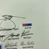 1982 St. Louis Cardinals World Series Champs Team Signed Baseball PSA DNA