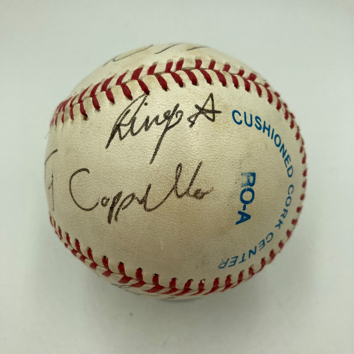 Ringo Starr & His All Starr Band Multi Signed Baseball Beatles JSA COA