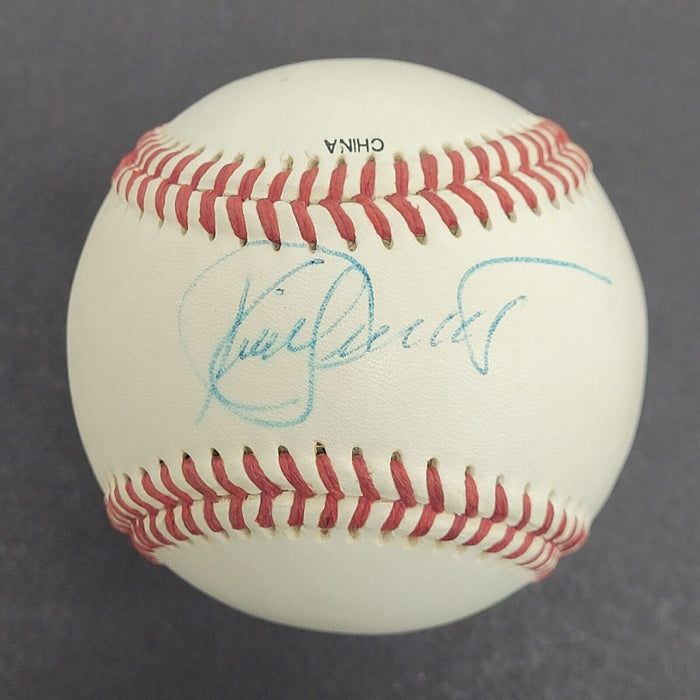 Kirby Puckett Signed Official Major League Baseball Beckett COA