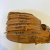 1996 Delmarva Shorebirds Inaugural Season Team Signed Baseball Glove