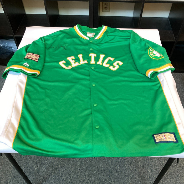 Bill Russell Signed Hardwood Classics Boston Celtics Shooting Shirt PSA DNA COA