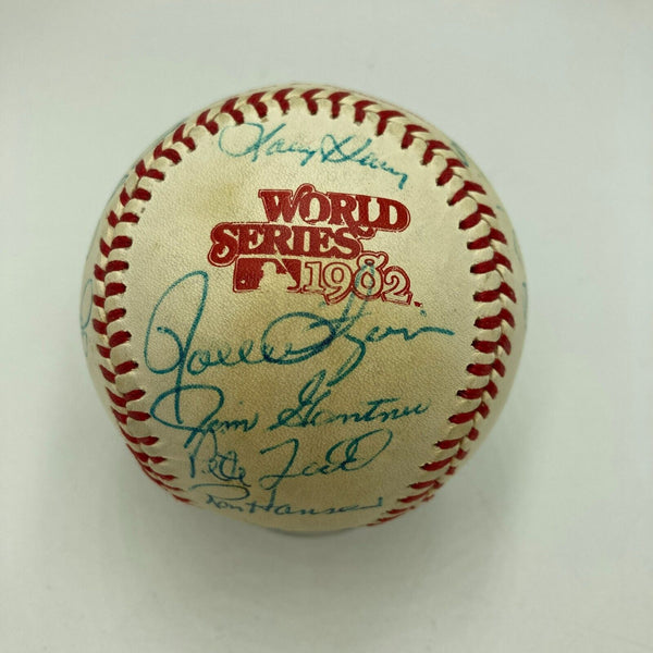 1982 Milwaukee Brewers AL Champs Team Signed World Series Baseball