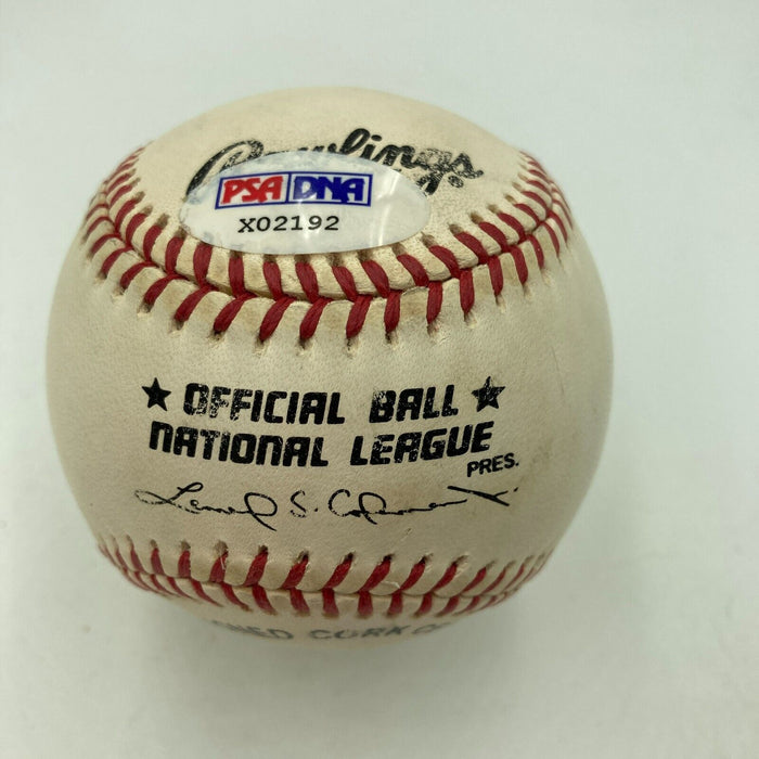 Clint Eastwood Single Signed Official National League Baseball PSA DNA COA