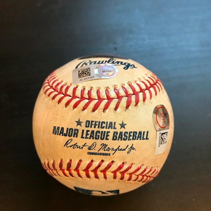 Alex Bregman Debut First Game Ever Signed Game Used Baseball Tristar & Fanatics