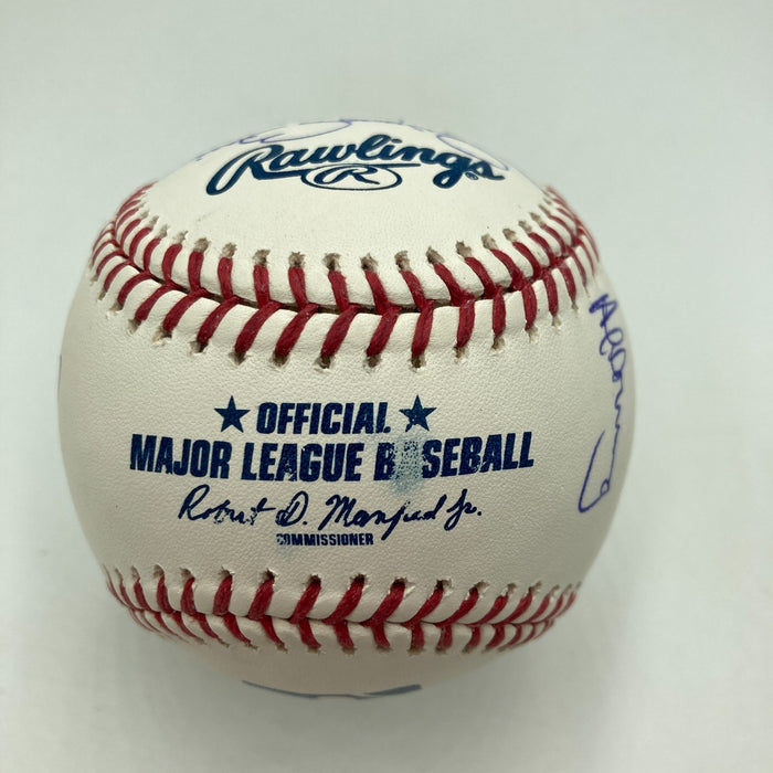 Mariano Rivera Don Larsen New York Yankees Legends Multi Signed Baseball