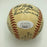 1970's HOF Multi Signed Baseball Freddie Lindstrom Burleigh Grimes JSA