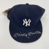 Mickey Mantle Signed New York Yankees Authentic Game Model Hat JSA COA