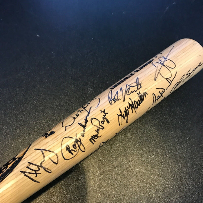 1996 Chicago White Sox Team Signed Autographed Baseball Bat Frank Thomas