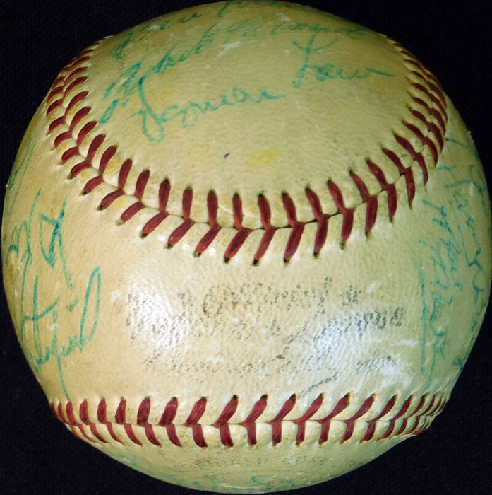 Roberto Clemente George Sisler 1959 Pittsburgh Pirates Team Signed Baseball JSA