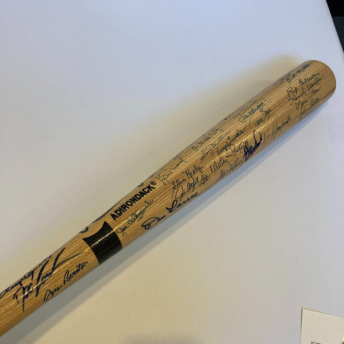 New York Yankees Pitching Legends Multi Signed Bat 30+ Sigs Mariano Rivera JSA