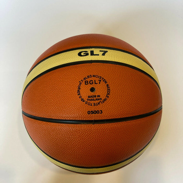 Lebron James "2008 USA Gold" Signed Official Olympics Basketball UDA Upper Deck