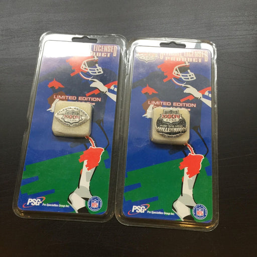Lot Of 2 - 2000 Super Bowl Official Commemorative Pins