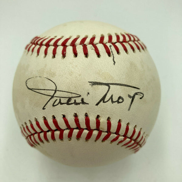 Willie Mays Signed Official National League Baseball JSA COA