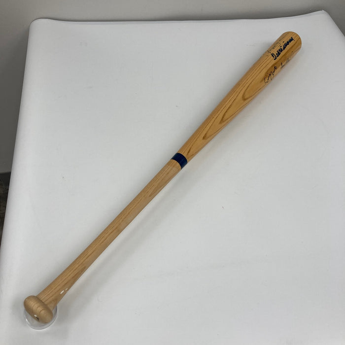 500 Home Run Club Signed Bat Mickey Mantle Ted Williams Willie Mays Beckett