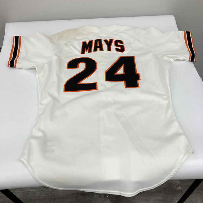 Willie Mays Signed San Francisco Giants Authentic Game Model Jersey PSA DNA COA