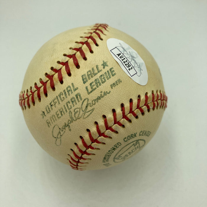 Steve Spurrier Signed Vintage Baseball Heisman Trophy Winner JSA COA