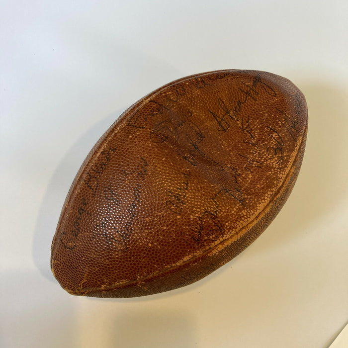 1962 All Star Game AFL Team Signed Game Used Football Al Davis Jack Kemp JSA COA