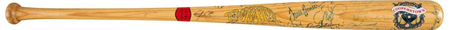 The Most Complete No Hitter Pitchers Signed Bat 49 Sigs! Tom Seaver With SGC COA