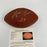 Walter Payton #34 Signed Spalding Football JSA COA