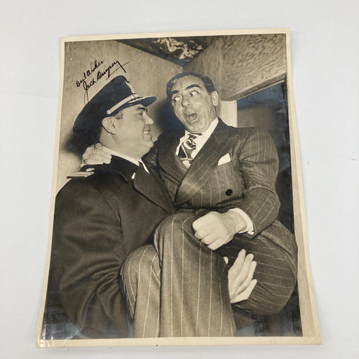 Jack Dempsey Signed Vintage 1930's 11x14 Photo JSA COA Boxing