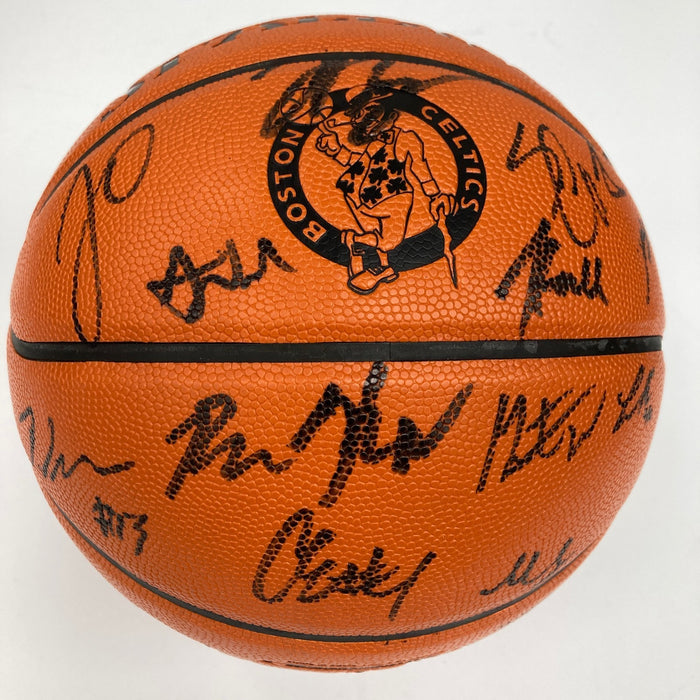 2020–21 Boston Celtics Team Signed Basketball 14 Sigs Jayson Tatum Beckett COA