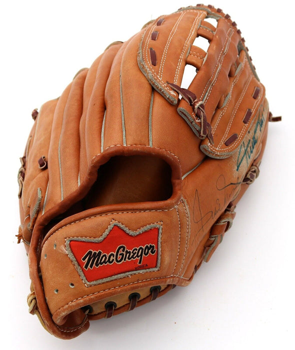Willie Mays Signed Game Model Macgregor Baseball Glove JSA COA