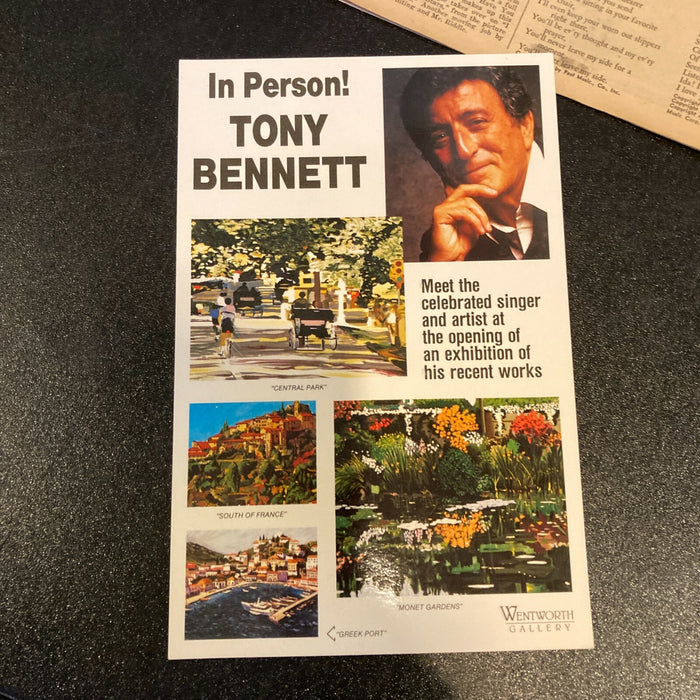 Tony Bennett Signed 1954 Vintage Music Magazine With JSA COA