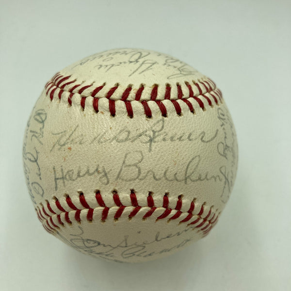1965 Baltimore Orioles Team Signed American League Baseball 31 Sigs JSA COA