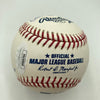 John Sterling Signed Heavily Inscribed STAT Baseball JSA COA RARE!