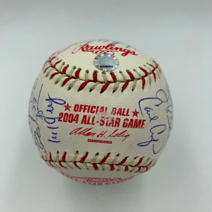 Derek Jeter Mariano Rivera Ortiz Signed 2004 All Star Game Signed Baseball MLB