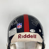 1990 New York Giants Super Bowl Champs Team Signed Full Size Helmet JSA Steiner