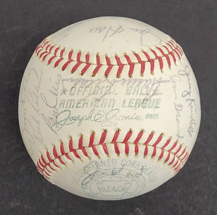 1965 Minnesota Twins American League Champs Team Signed Baseball JSA COA