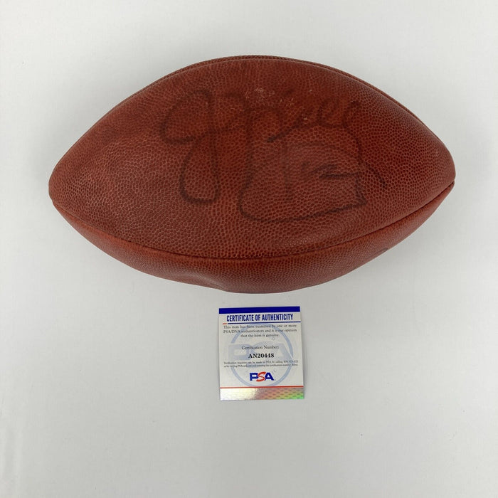 Jim Kelly & Thurman Thomas Signed Wilson NFL Football PSA DNA COA