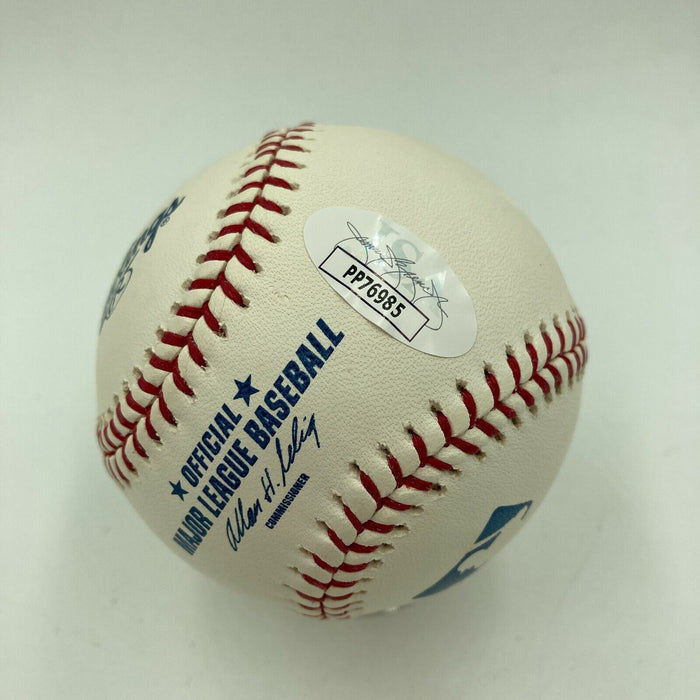 Hope Solo Soccer Legend Signed Official Major League Baseball JSA COA