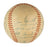 1956 New York Yankees World Series Champs Team Signed Baseball Mickey Mantle PSA