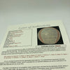Hall Of Fame Multi Signed Baseball 30 Sigs Ernie Banks Mike Schmidt  JSA COA