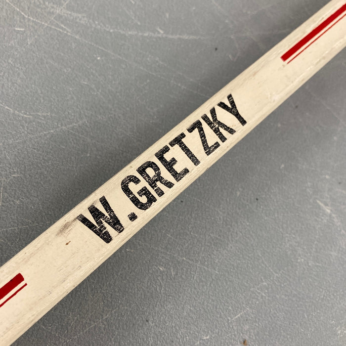 Wayne Gretzky Signed 1984 Game Issued Titan Hockey Stick Beckett COA