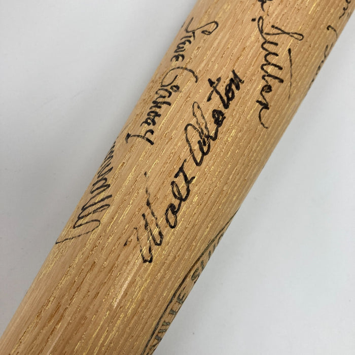 1971 Los Angeles Dodgers Team Signed Game Issued Baseball Bat PSA DNA COA