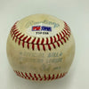Charlie Gehringer Signed Vintage Official American League Baseball PSA DNA COA