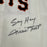 Willie Mays "Say Hey" Signed Inscribed Mitchell & Ness Giants Jersey JSA COA