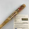 Beautiful Hank Aaron Milwaukee Braves Multi Signed Cooperstown Bat JSA COA