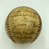 Rare 1932 Boston Red Sox Team Signed American League Baseball With JSA COA