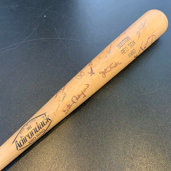 1980 Boston Red Sox Team Signed Louisville Slugger Bat