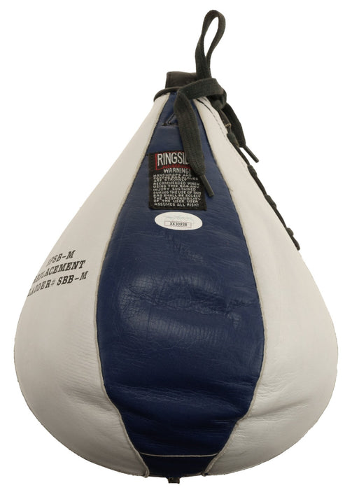 Muhammad Ali Signed Ringside Boxing Speedbag JSA COA